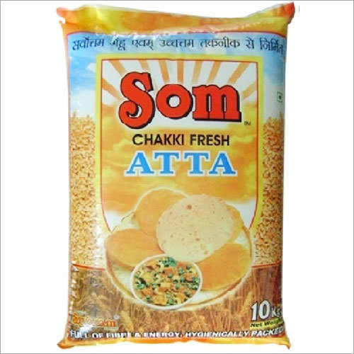 Multi Color Printed Atta Pack Stand Up Pouch