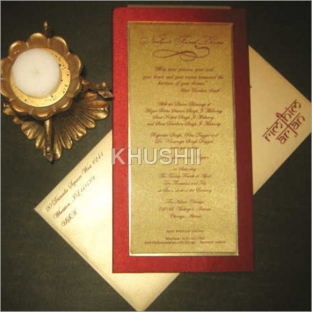 wedding card
