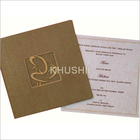 Special Wedding Card