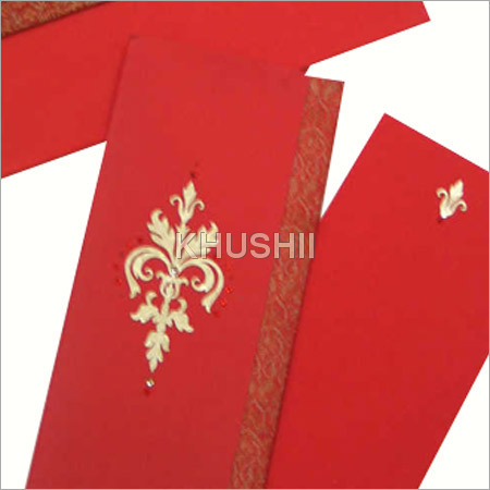 Red Wedding Cards