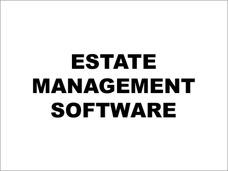 Estate Management Software