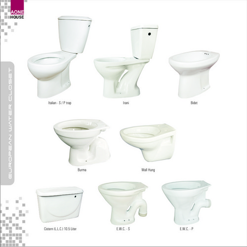 Any Color Water Closet And Close Couple Toilet