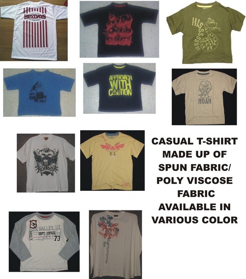 CASUAL PRINTED T-SHIRTS