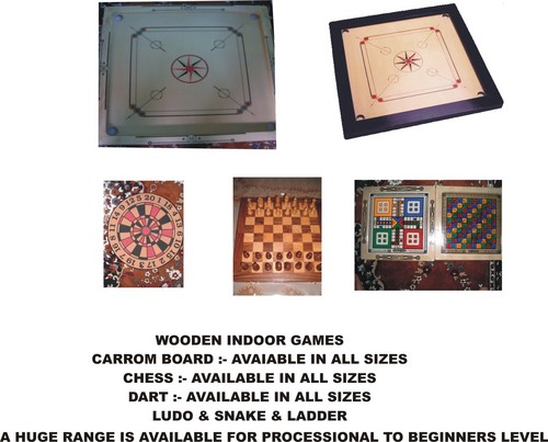 INDOOR WOODEN GAMES