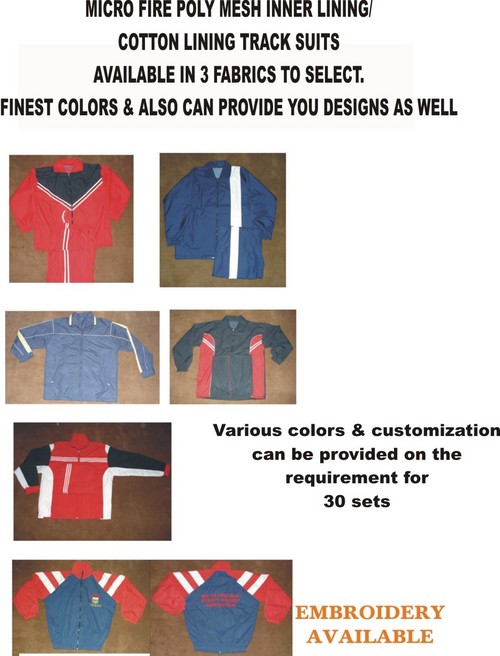 Micro Track Suits