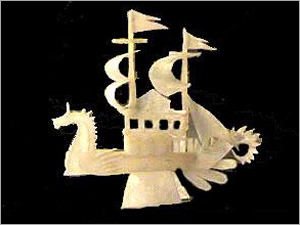 Fish Scales Ornament