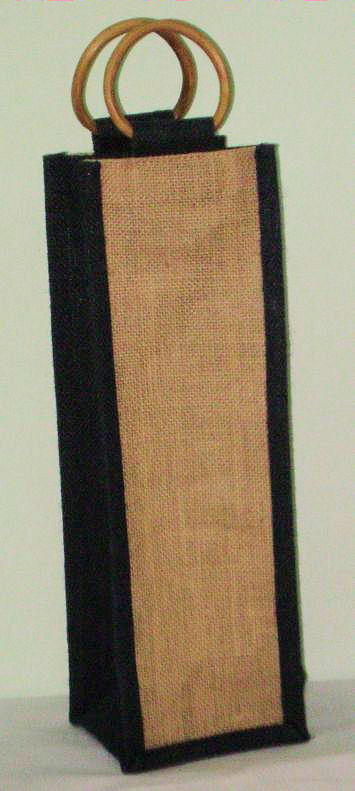 Jute Wine Bottle Bag
