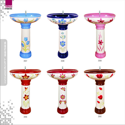 Design Wash Basin Pedestal