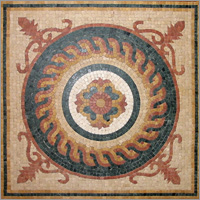 Marble Mosaic Medallion By SHUSHRUSHA EXPORTS