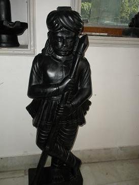 Black Marble Sculpture