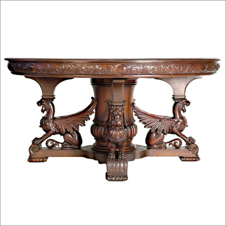 Antique Wooden Dining Table