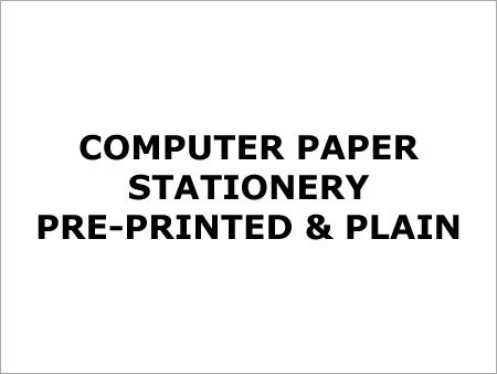 Computer Paper Stationery