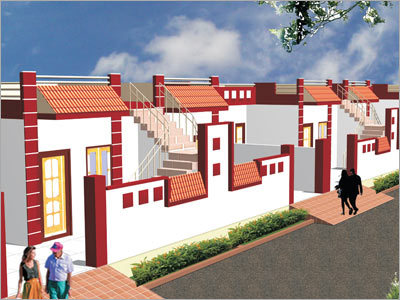 Florence Home Township - Kota Stone Stairs Marble Bedroom Floors Apex Paint Facade | Luxury Spacious Residential Living
