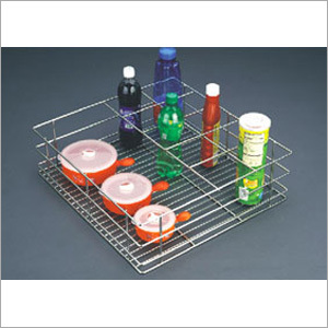 SS Bottle Rack Baskets