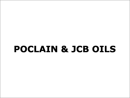 Poclain & JCB Oils