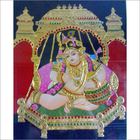 Bal Krishna Tanjore Painting