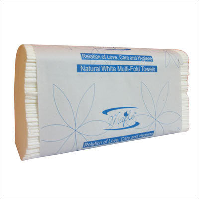 Natural White Multi Fold Tissue Towels
