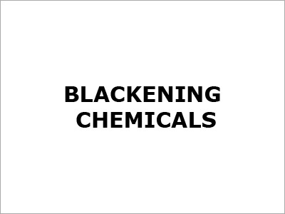 Blackening Chemicals