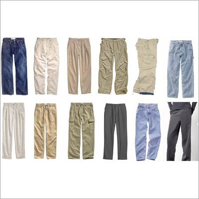 Trousers - Cotton, XS-XL, Beige, Adjustable Waist | Comfortable Fit, Durable Fabric, Two Side Pockets