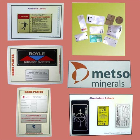 Aluminum Name Plates
