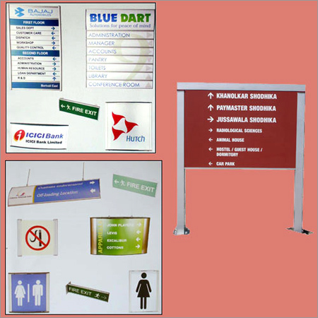 Instruction Indoor Signages