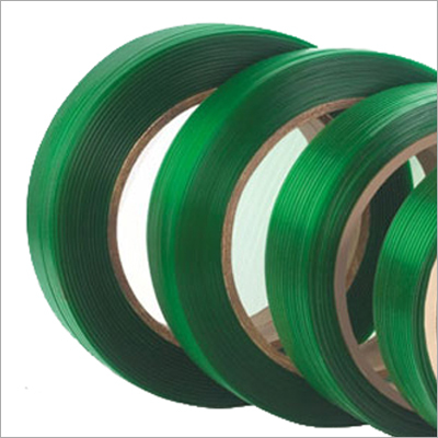 Green Pet Strap - Material: Plastic, Width: 9-19mm, Thickness: 0.5-1.27mm, Break Load: 200-1100kg | Features: Cost-effective, Lightweight, Eco-friendly, Durable, Safe, Strong, Versatile