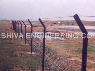 Horizontal Razor Strand Fencing