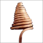 Decorative Cane Cone Coil
