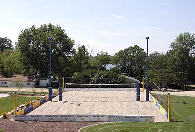 Waterproof Beach Volleyball Court