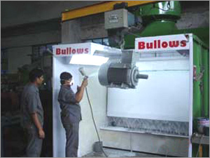 Electric Motor Painting