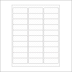 Laser Seat Form Address Label