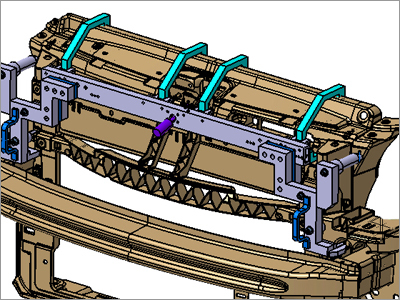 Sub Assyembly Fixture For VW