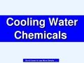 Cooling Water Chemicals
