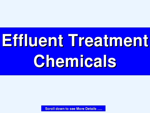 Effluent Treatment Chemicals