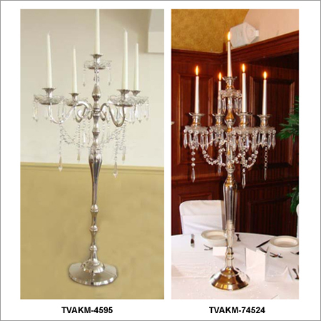 Silver Candle Holders