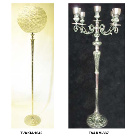 Metallic Candle Holders