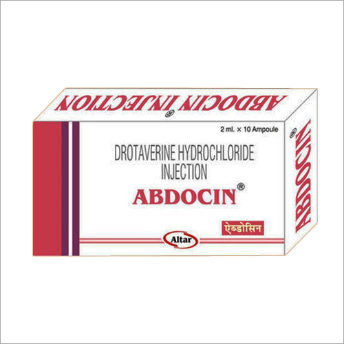 Drotaverine Hydrochloride Injections