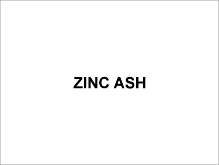 Zinc Ash