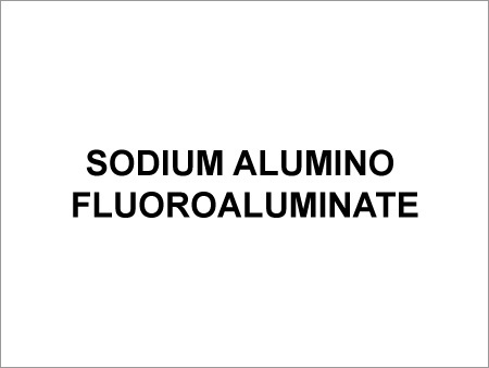 Alumino Fluoroaluminate