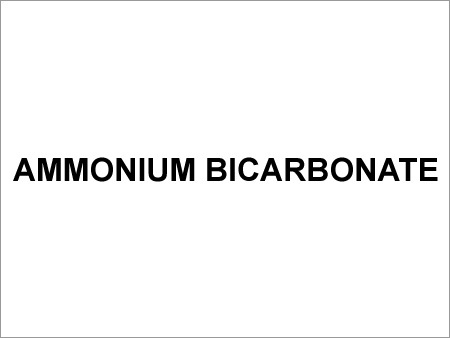 Ammonium Bicarbonate