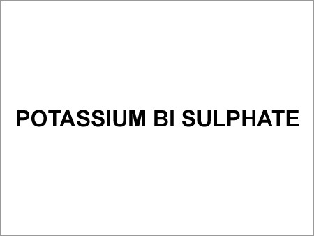 Potassium Bi Sulphate