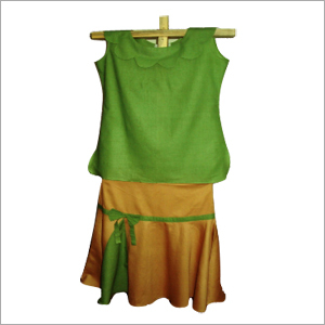 Herbal Dyed skirt top