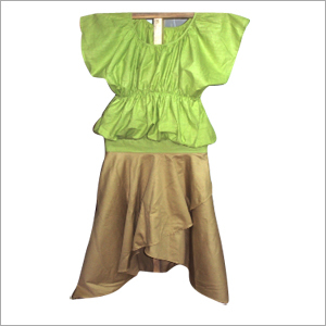 Herbal Dyed skirt top