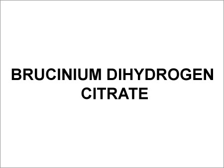 Dihydrogen Citrate