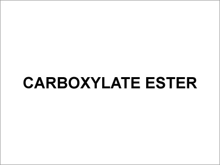 Carboxylate Ester - 200Â°C Boiling Point 0.9 g/cmÂ³ Density 10 cP Viscosity | High Effectiveness Stable Compound Long Shelf Life