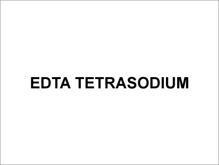 EDTA Tetrasodium