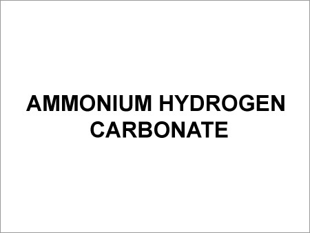 Hydrogencarbonate