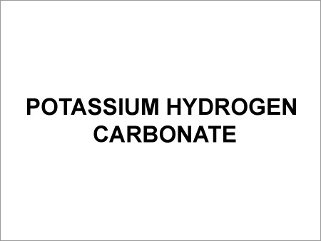 Potassium Hydrogen Carbonate