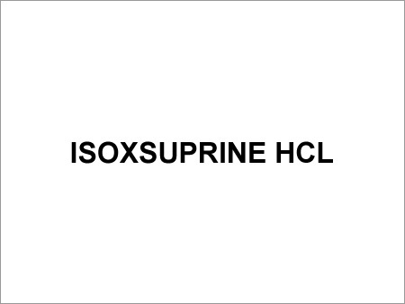 Isoxsuprine HCl - Powder, 267.77 g/mol, 99% Purity | Vasodilation, Improved Circulation, Water Soluble