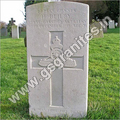Granite Headstone Monument - Granite, Variable Sizes, Grey | Customizable Engraving, Polished Finish, Weather Resistant